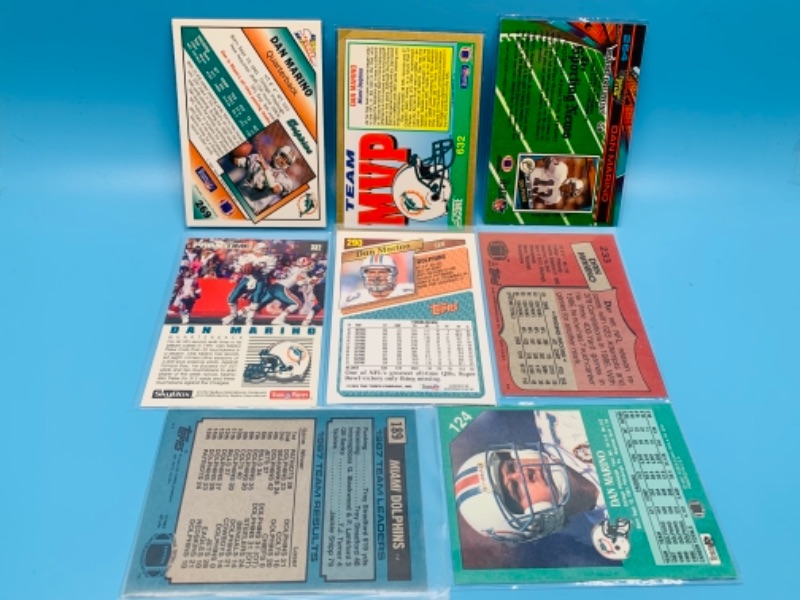 Photo 2 of 277931…8 Dan Marino trading cards in plastic sleeves 