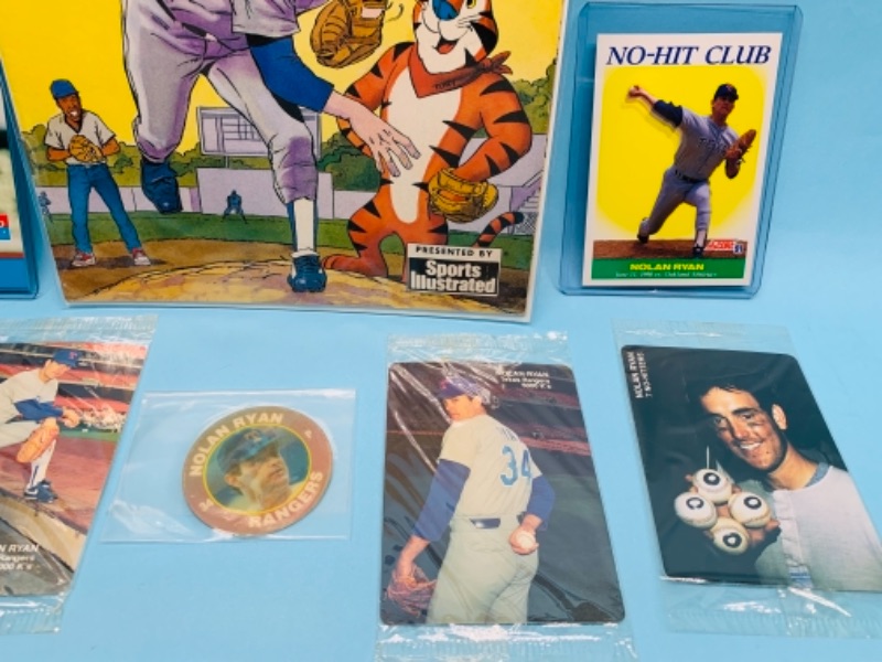 Photo 5 of 277940…Nolan Ryan comic, trading cards, and sealed mother’s cookies cards 