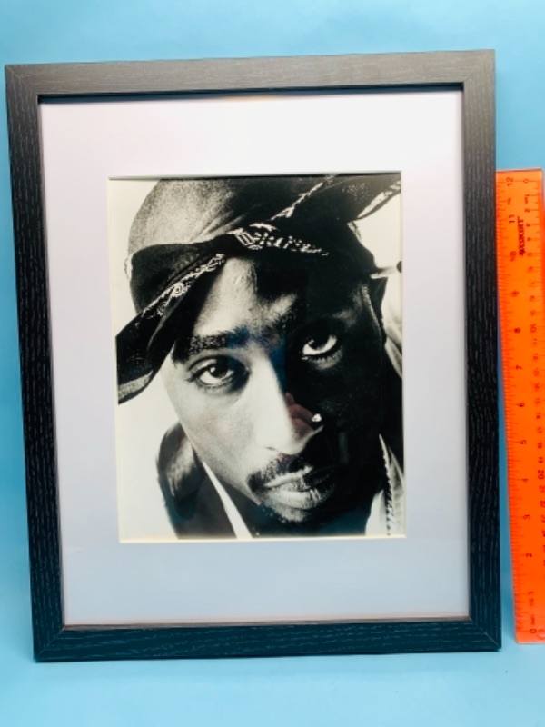 Photo 3 of 278013…14 x 12 framed Tupac picture 