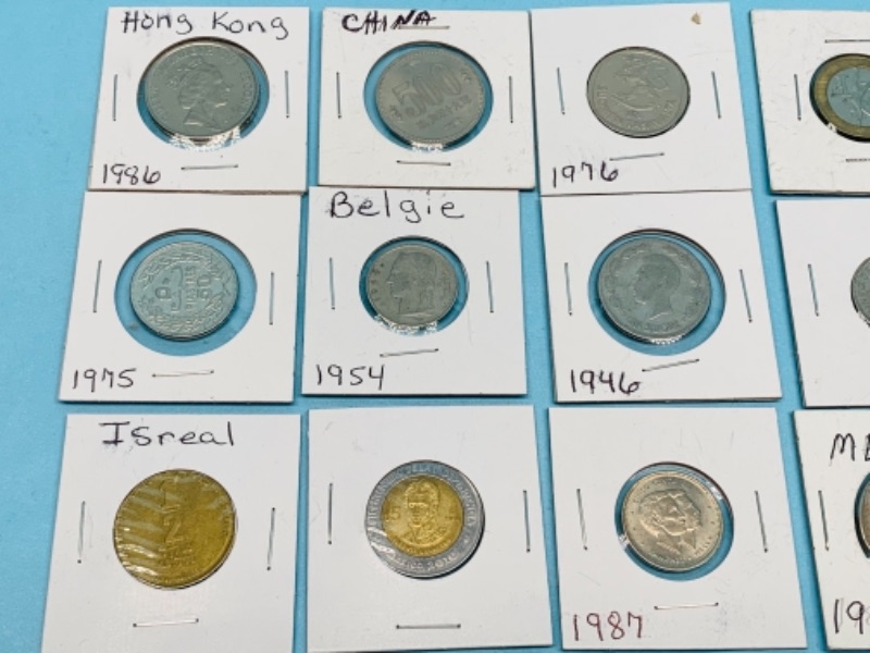 Photo 3 of 278021…15 circulated foreign coins 