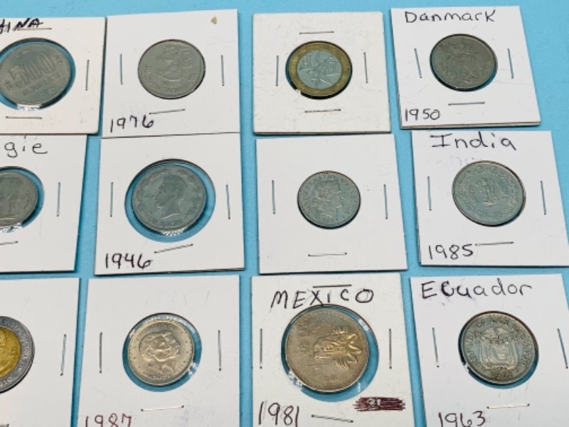 Photo 2 of 278021…15 circulated foreign coins 