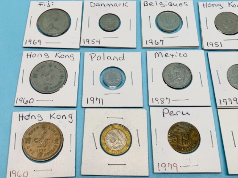 Photo 2 of 278022…15 circulated foreign coins 