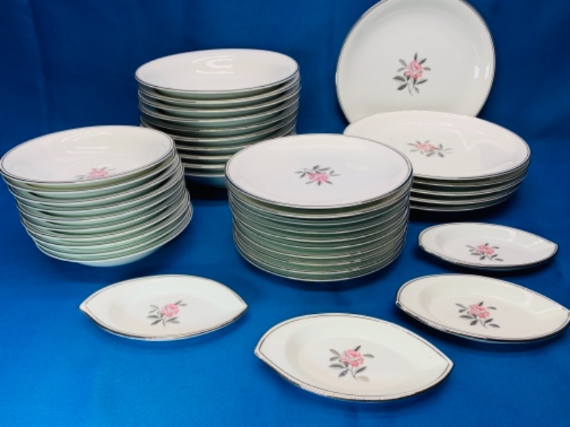 Photo 1 of 278043…40 piece noritake Rosales 5790 Japan chinaware  