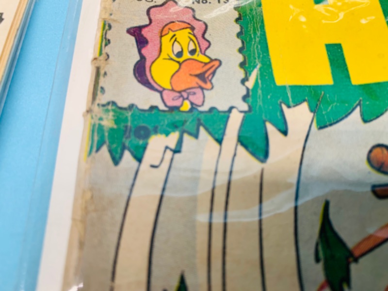 Photo 1 of 278054…7 vintage baby Huey comics in plastic sleeves $.10 - $1.50 some show wear from age 
