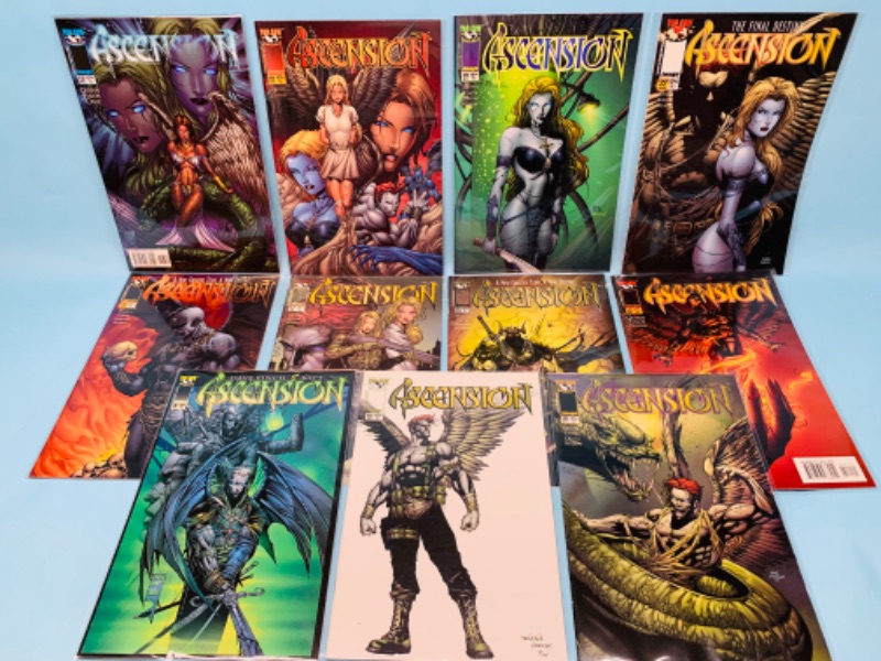 Photo 1 of 278058…11 final destiny ascension comics in plastic sleeves 