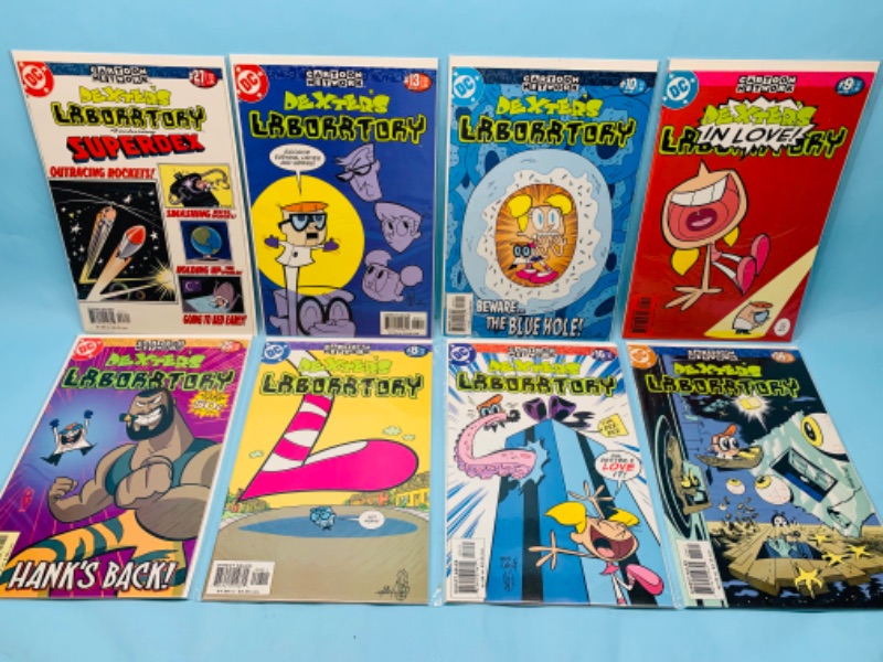 Photo 1 of 278060… 8 cartoon network dexter‘s laboratory comics in plastic sleeves