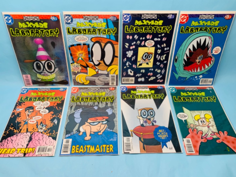 Photo 1 of 278065…8 cartoon network dexter‘s laboratory comics in plastic sleeves