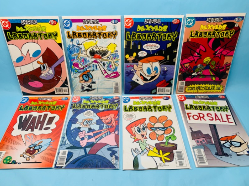 Photo 1 of 278066… 8 cartoon network dexter‘s laboratory comics in plastic sleeves