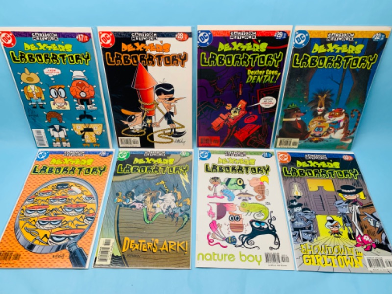 Photo 1 of 278067… 8 cartoon network dexter‘s laboratory comics in plastic sleeves