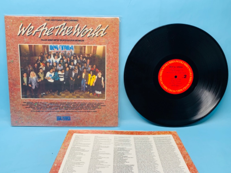 Photo 1 of 278090…vinyl we are the world record in great condition for age in plastic sleeve