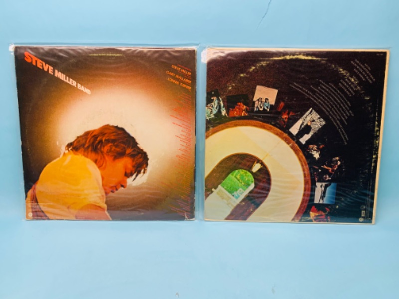 Photo 2 of 278109…2 Steve Miller band vinyl records in great condition for age in plastic sleeves 