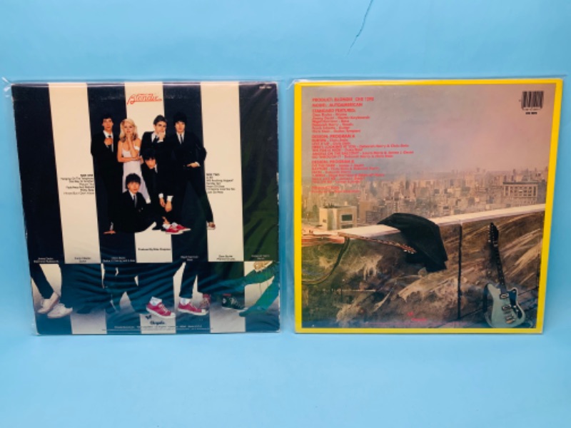 Photo 1 of 278111…two vinyl blondie records in great condition for age in plastic sleeves 