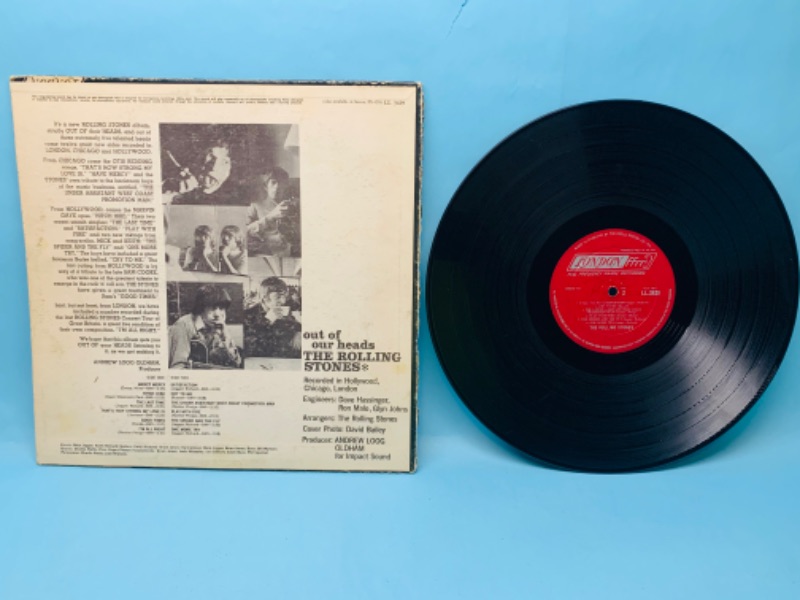 Photo 2 of 278112…vintage Rolling Stones vinyl record in plastic sleeve 