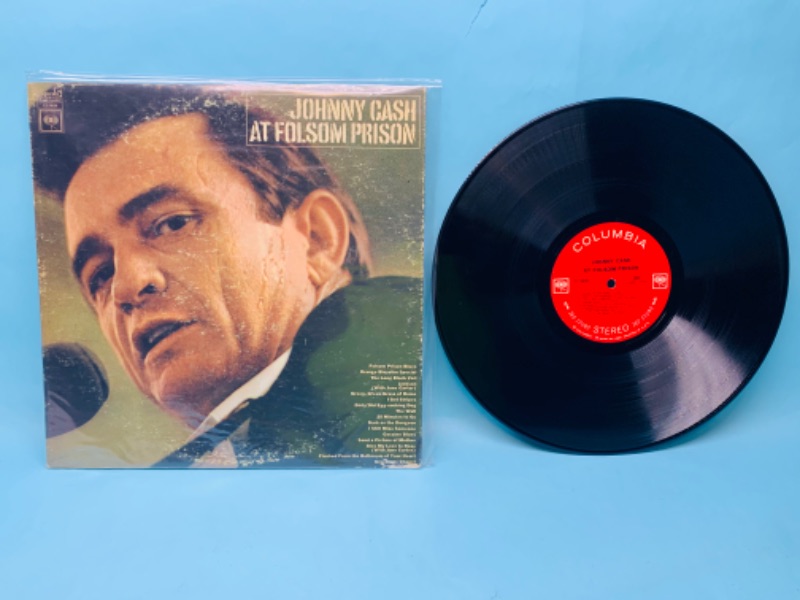 Photo 1 of 278116…Johnny cash vinyl record in great condition for age in plastic sleeve 