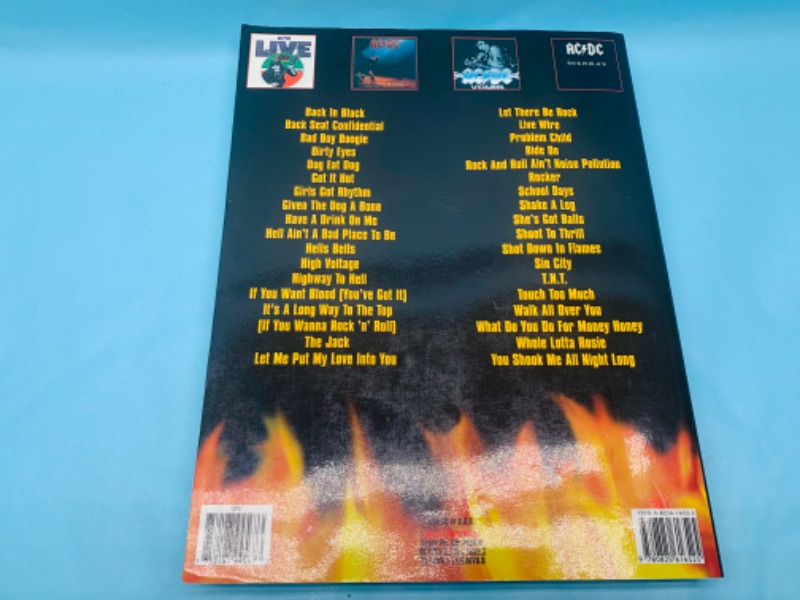 Photo 5 of 278131…AC/DC guitar tablature edition bonfire music sheet book