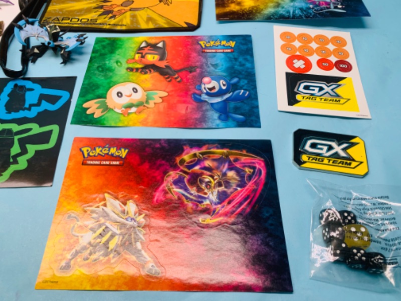 Photo 4 of 278141…Pokémon notepads, pencils, stickers, dice, figures, carry pouches and more