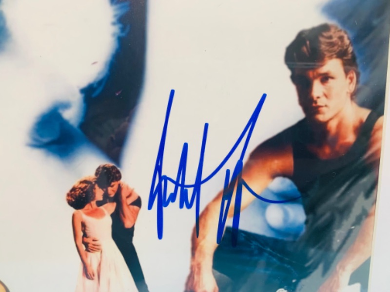 Photo 2 of 278190…framed autographed Patrick swayze picture 10x 12 