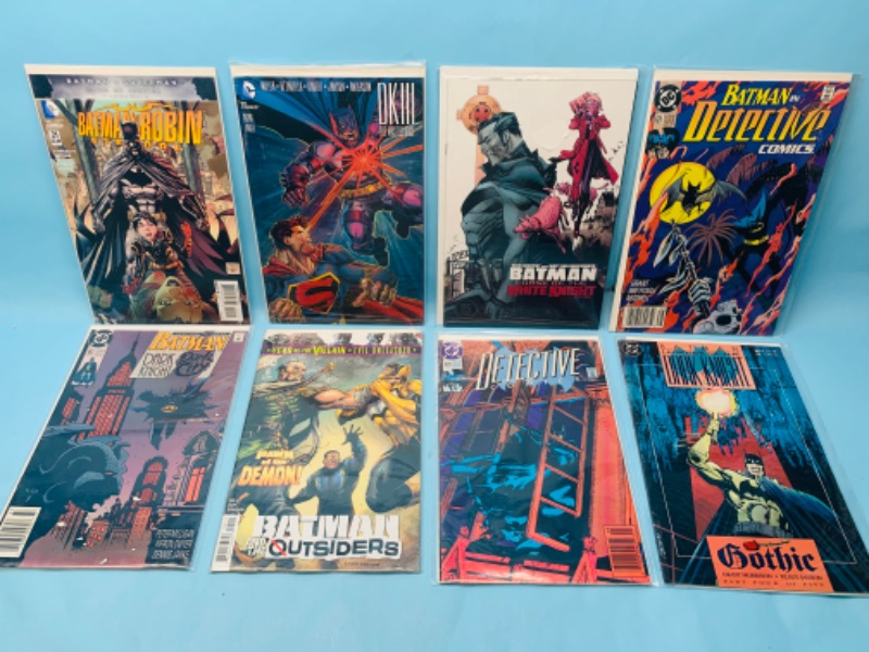 Photo 1 of 278209… eight Batman comics in plastic sleeves