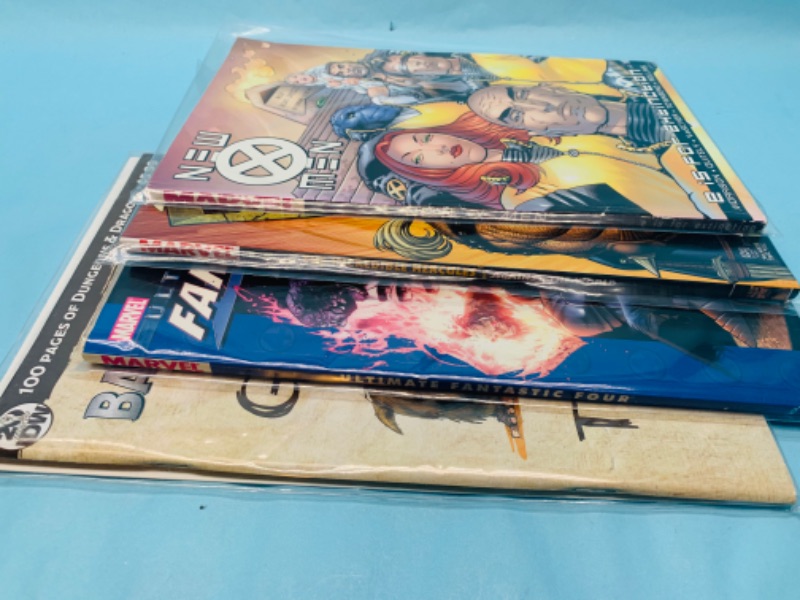 Photo 2 of 278216…4 marvel novel books in plastic sleeves 