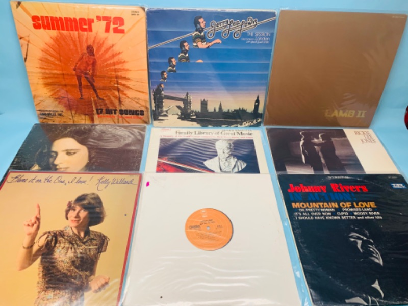 Photo 1 of 278222…9 vinyl records in great condition for age in plastic sleeves 