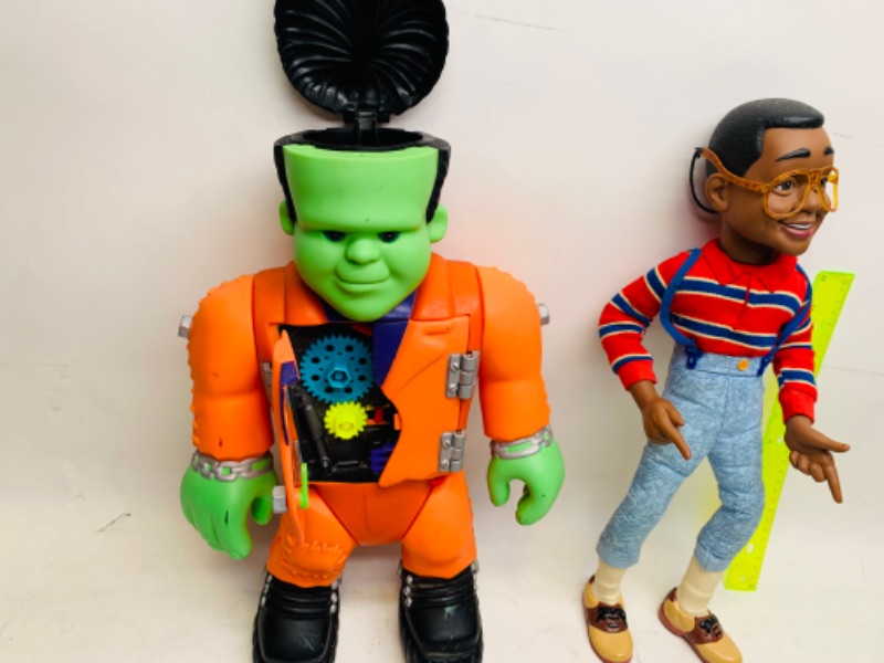 Photo 2 of 278275…vintage animated Frankenstein and erkle doll