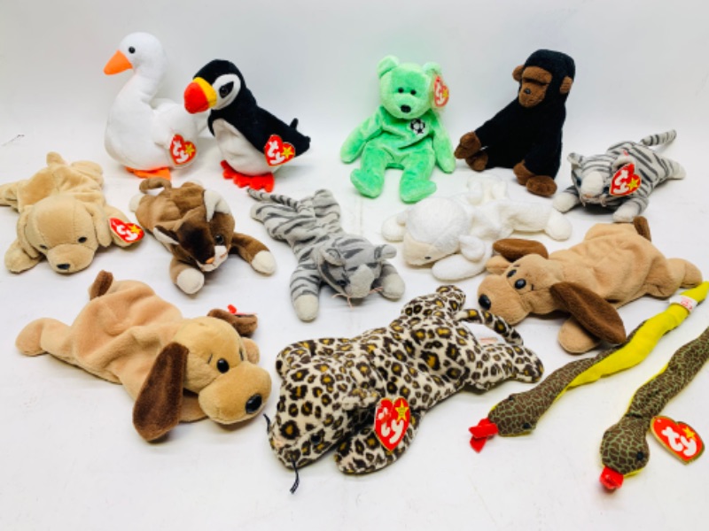 Photo 1 of 278278…collectible ty beanie babies 