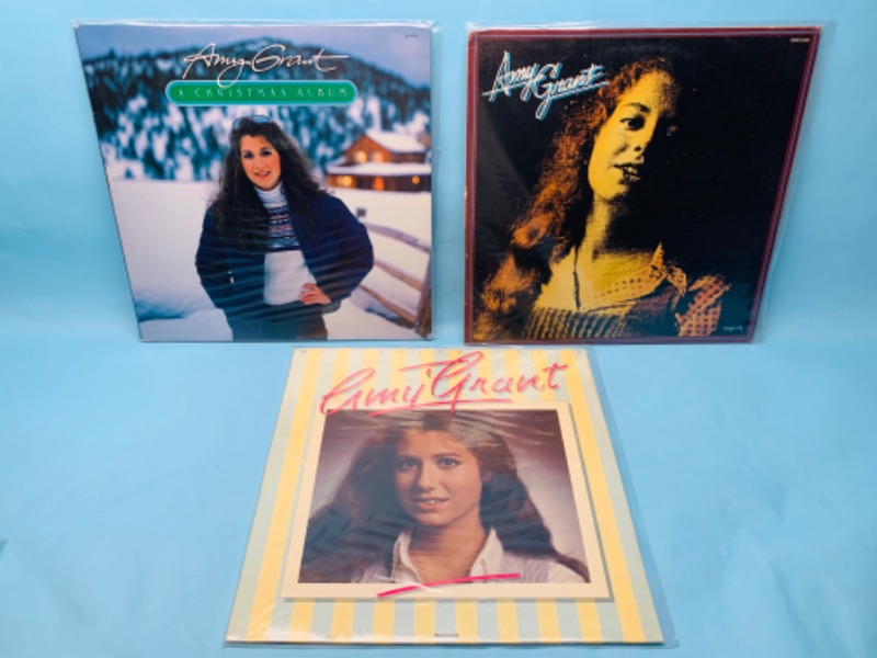 Photo 1 of 278321…3 Amy Grant vinyl records in great condition for age in plastic sleeves 