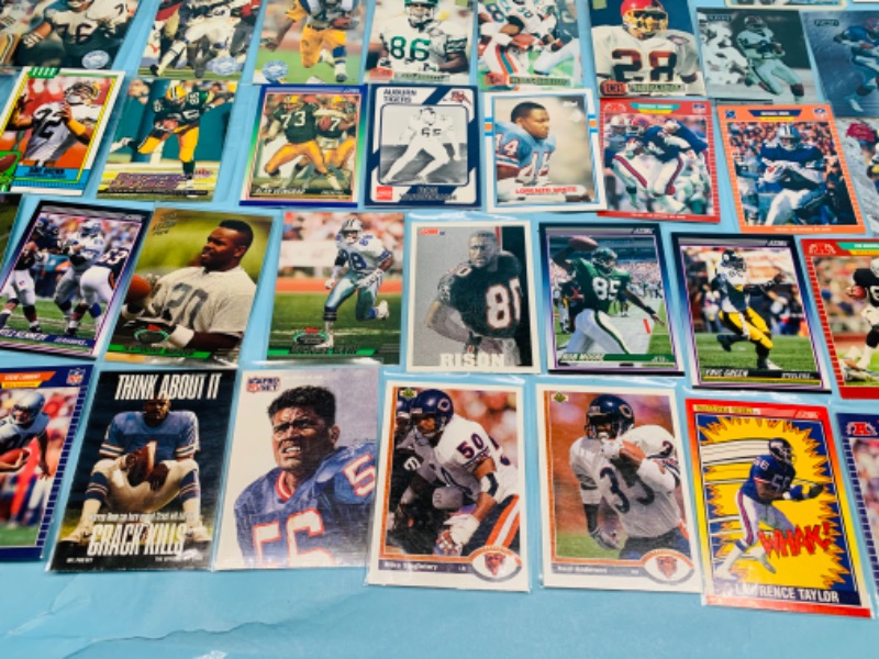 Photo 5 of 278350…60 nfl football trading cards in plastic sleeves 