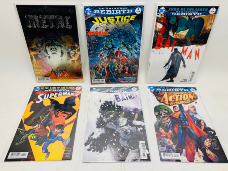 Photo 1 of 278381…6 Comics in plastic sleeves