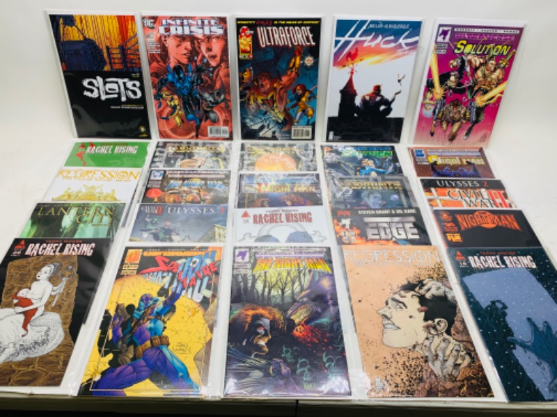 Photo 1 of 278383…25 comics in plastic sleeves 