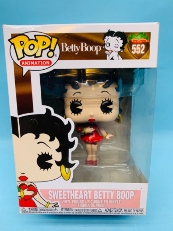 Photo 1 of 278386…Funko pop Betty Boop vinyl figure in original box 