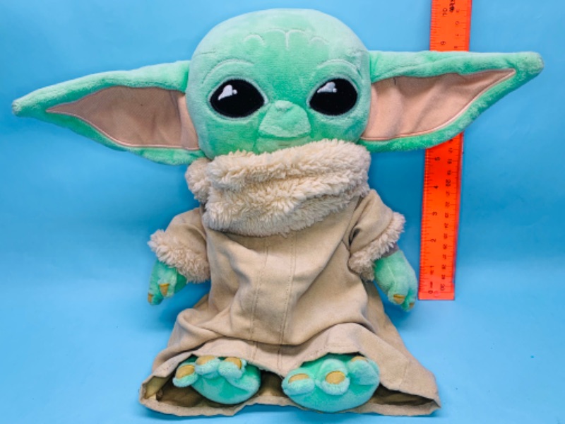 Photo 1 of 278388…14” Star Wars baby yoda plushy 