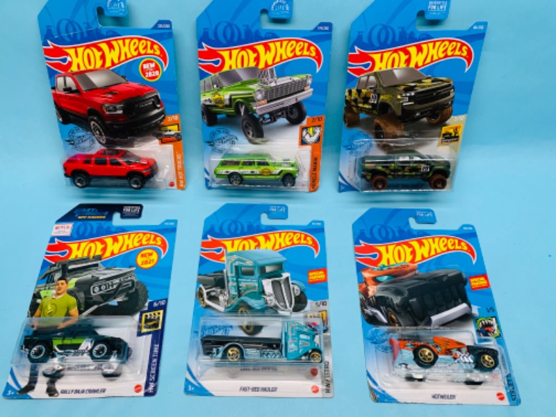 Photo 1 of 278391…6 hot wheels die cast trucks in original packages 