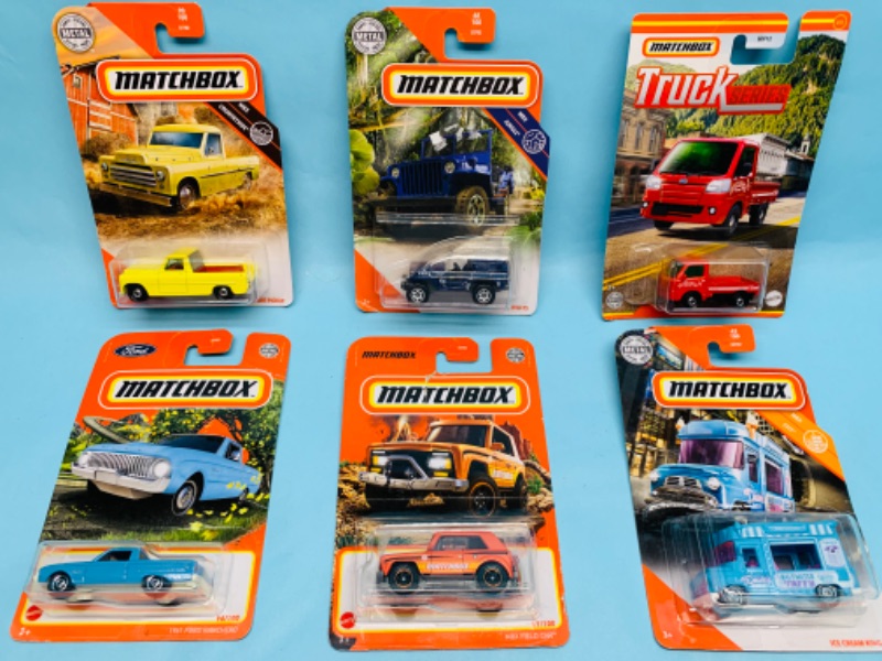 Photo 1 of 278398…6 matchbox die cast cars in original packages 