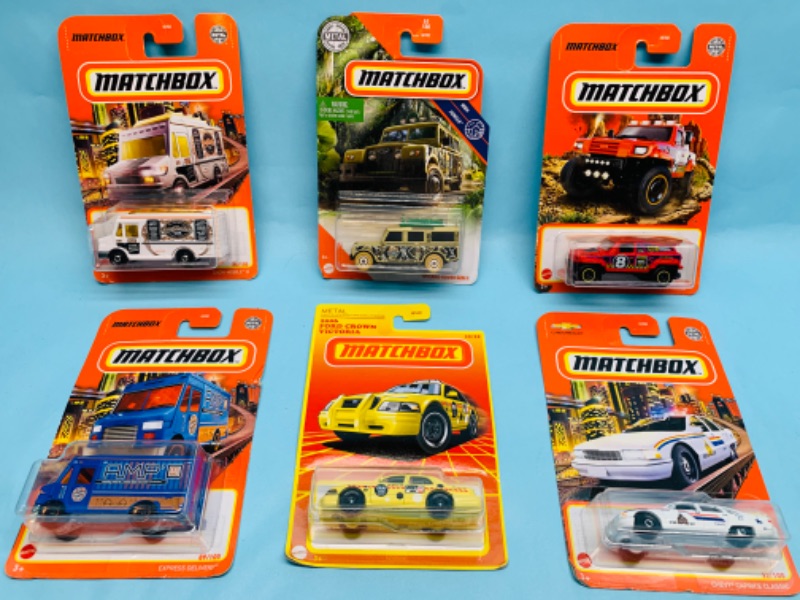 Photo 1 of 278401…6 matchbox die cast cars in original packages 