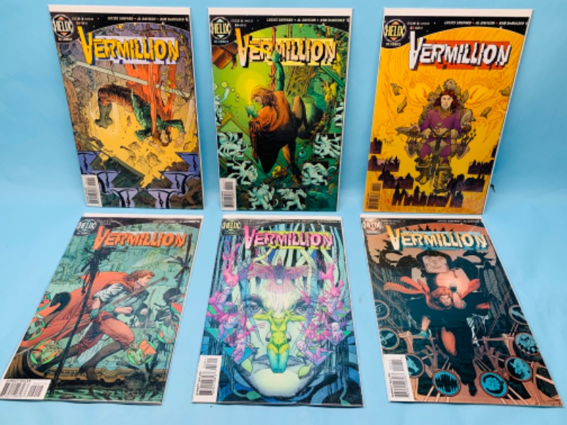 Photo 1 of 278435…6 vermilion comics in plastic sleeves