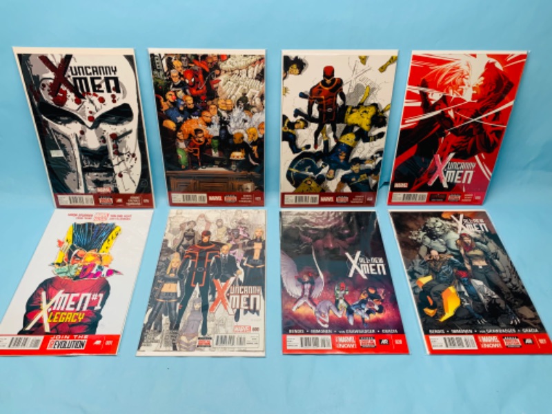 Photo 1 of 278442…8 x-Men comics in plastic sleeves