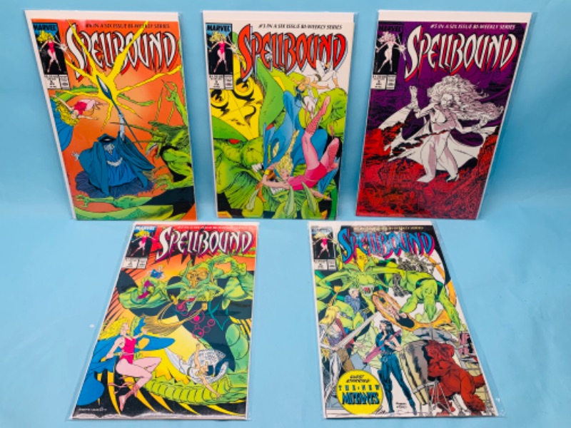 Photo 1 of 278445…5 spellbound comics in plastic sleeves