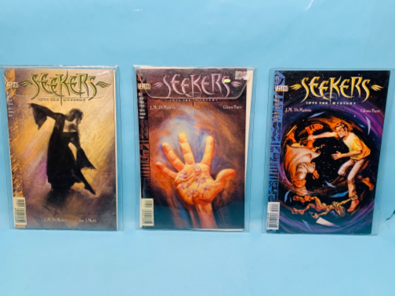 Photo 1 of 278449…3 seekers comics in  hard plastic sleeves