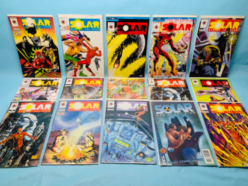 Photo 1 of 278461…15 solar Man of the atom comics in plastic sleeves