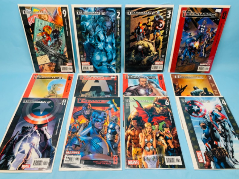 Photo 1 of 278485…12 The ultimates comics in plastic sleeves