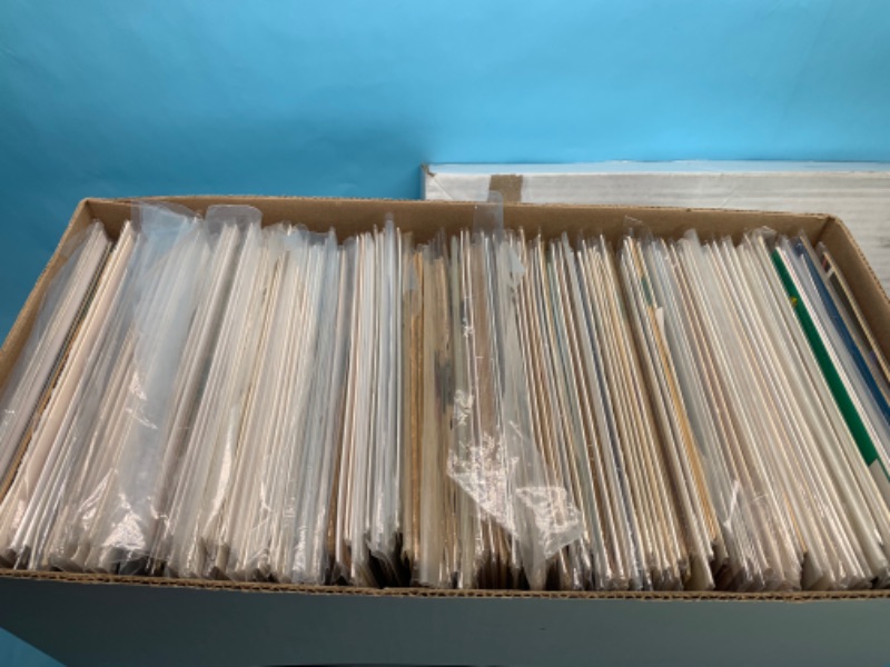 Photo 1 of 278489…140+ misc comics in plastic sleeves in comic box 