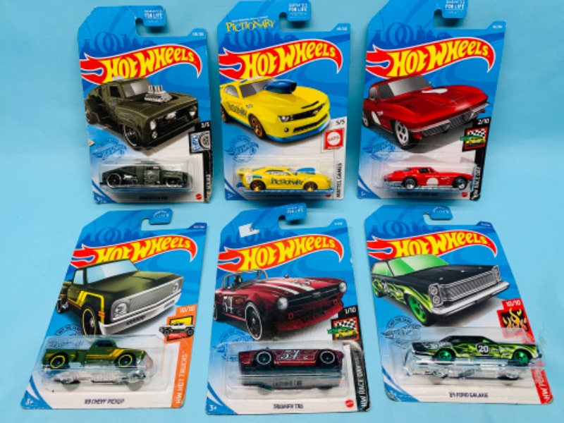 Photo 1 of 278494…6 hot wheels die cast muscle cars in original packages 