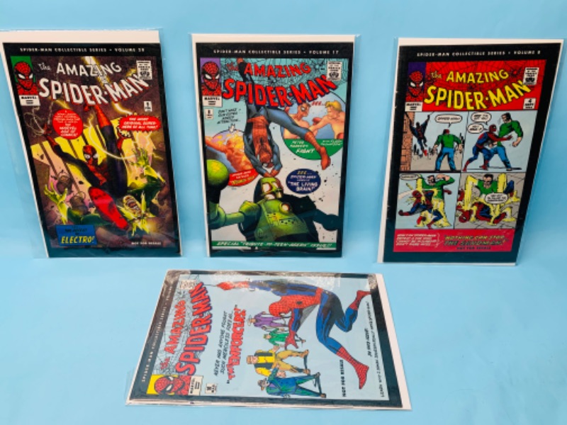 Photo 1 of 278588…4 spider-Man collectible series comics in plastic sleeves