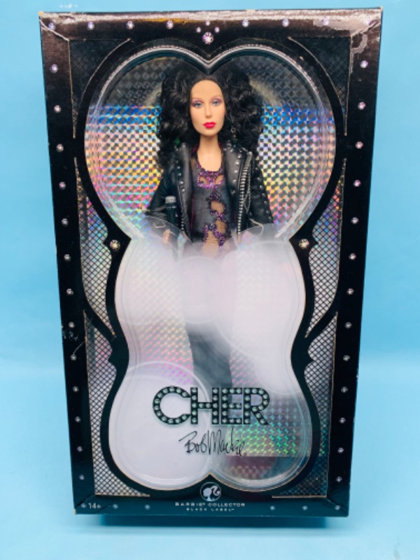 Photo 1 of 278599…Barbie black label Cher doll Bob Mackie edition in original box 
