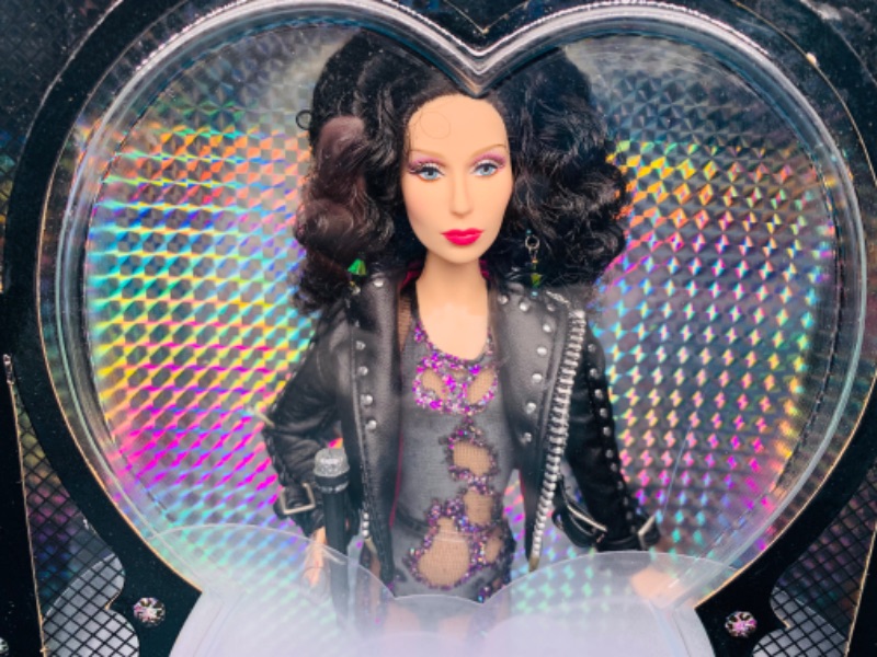 Photo 4 of 278599…Barbie black label Cher doll Bob Mackie edition in original box 