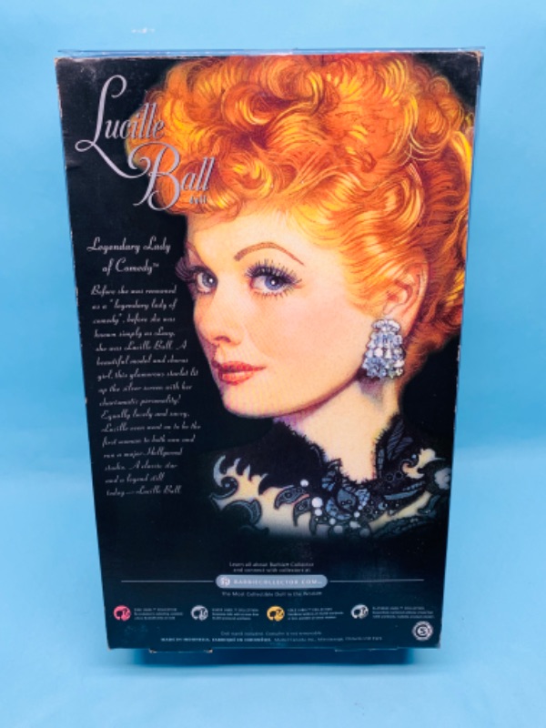 Photo 2 of 278602… Barbie pink label Lucille ball doll in original box