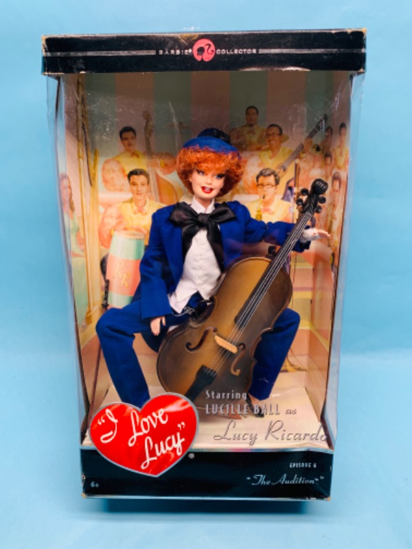 Photo 1 of 278604… Barbie pink label I Love Lucy doll episode six in original box. Box has dents and some wear