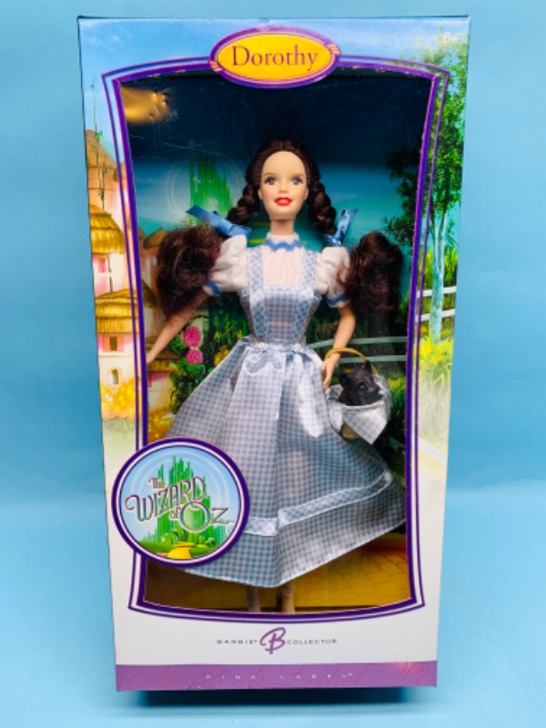 Photo 2 of 278607… Barbie pink label Dorothy the Wizard of Oz doll in original box