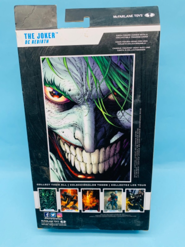 Photo 2 of 278650…DC multiverse the joker figure in original box 